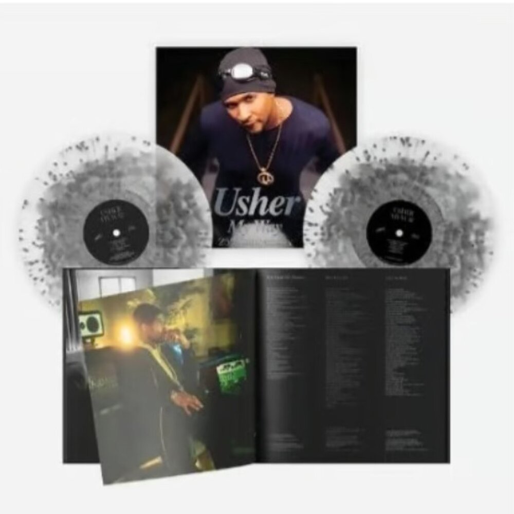 Usher My Way 2-LP ~ Exclusive 180g Colored Vinyl (Cloudy Silver) ~ Brand New!